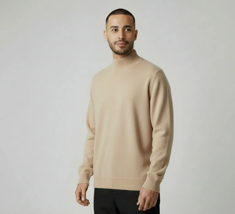 Basic Wool Half-Neck