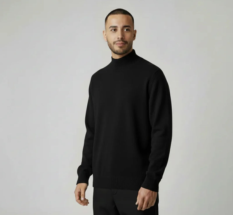 Basic Wool Half-Neck